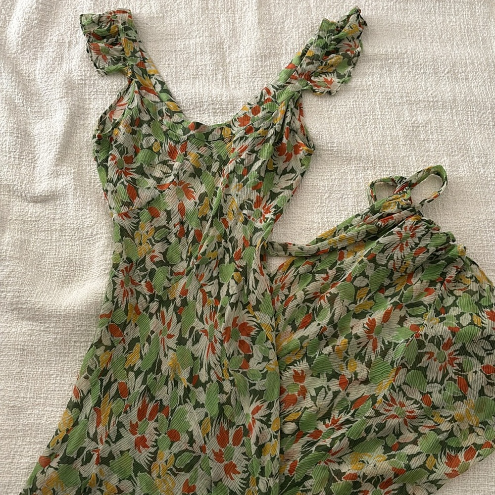 REALISATION PAR The Lila Dress Meadow Print size L - Picture 6 of 9